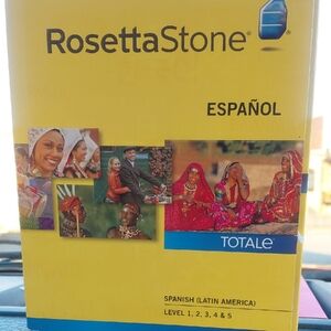 Rosetta Stone Spanish Language Software Levels 1 Thru 5 SS1